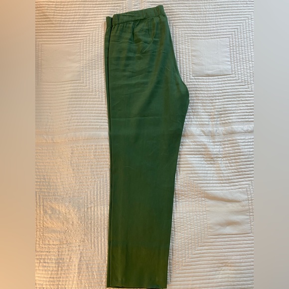 J.Jill Linen Stretch Cropped Pants, small - Picture 2 of 7